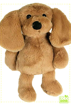 1 Adet Uyku Arkadaşı Köpek Peluş Camel 34 cm Kız Erkek Cocuk Egitici Montessori Oyuncaklar Naturel