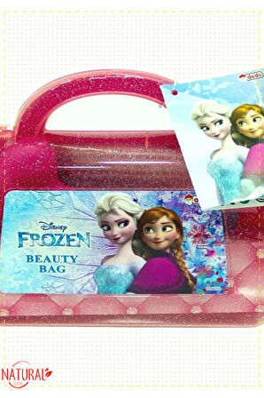 1 Adet Dede Frozen Çantalı Güzellik Seti Egitici Kız Erkek Cocuk Oyuncak Montessori Oyuncaklar