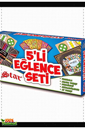 1 Adet Star 5 li Eğlence Seti Kız Oyuncakları Erkek Cocuk Egitici Montessori Oyuncak