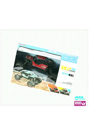 1 Adet Kumandalı Bigfood Climbing Car 1:18 - Kız Erkek Cocuk Egitici Montessori Oyuncaklar Naturel
