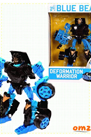 1 Adet Deformation Warrior Robota Dönüşen Araba Kız Erkek Cocuk Egitici Montessori Oyuncaklar
