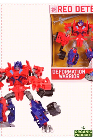 1 Adet Deformation Warrior Robota Dönüşen Araba Kız Erkek Cocuk Egitici Montessori Oyuncaklar