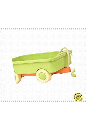 Çek Çek İlk Vagonum Araba Yeşil Kız Cocuk Erkek Cocuk Egitici Montessori Oyuncaklar
