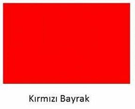 Cankurtaran Bayrak - Kırmızı 50*75 cm