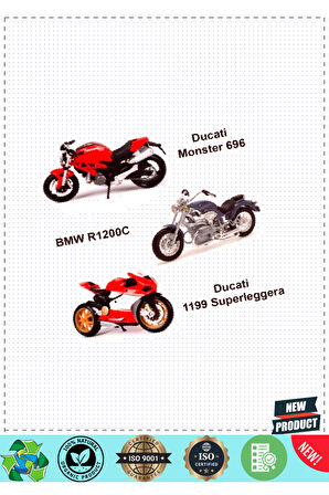 May 34007 Motorsiklet 1:18 -necotoys Kız Erkek Çocuk Oyuncakları Eğitici Oyuncaklar