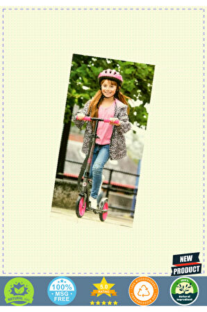 Evo Flexi Max 2 Tekerlekli Scooter Pembe Kız Erkek Çocuk Oyuncakları Eğitici Oyuncaklar