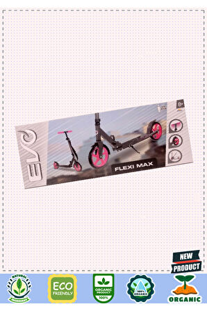 Evo Flexi Max 2 Tekerlekli Scooter Pembe Kız Erkek Çocuk Oyuncakları Eğitici Oyuncaklar