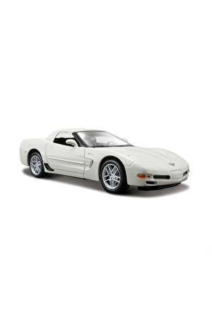 Maistooo 1:24 Corvette Z06 Model Araba S/e Kız Erkek Çocuk Oyuncakları Eğitici Oyuncaklar