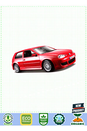 Maistooo 1/24 Volkswagen Golf R32 Kız Erkek Çocuk Oyuncakları Eğitici Oyuncaklar