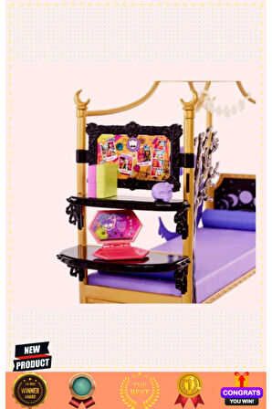 Monsterr High Clawdeen Wolf Yatak Odası Oyun Seti Egitici Oyuncaklar