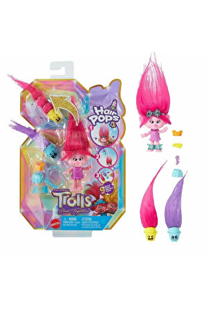 Hnf02 Trolls Eğlenceli Saçlar 2 Set Kız Erkek Çocuk Oyuncakları Eğitici Oyuncaklar