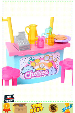 Hny60 Chelseaaa'nin Limonata Standı Kız Erkek Çocuk Oyuncakları Eğitici Oyuncaklar