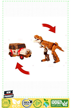 Hpd38 Jurassicc Worlddd Değişim Serisi-dönüşebilen T-rex Figürü Kız Erkek Çocuk Oyuncakları E