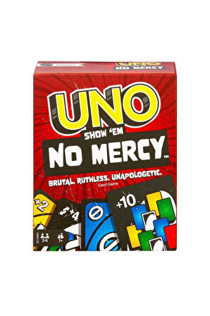 Unoo No Mercyy Kartlar 7 Yaş Kız Erkek Çocuk Oyuncakları Eğitici Oyuncaklar