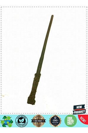 Harryyy Potterrrr Asası 30cm Ve Siyah Çerçeveli Harryyy Potterrrr Gözlüğü Seti Kız Erkek Çocu