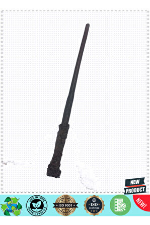 Harryyy Potterrrr Asası 30cm Ve Siyah Çerçeveli Harryyy Potterrrr Gözlüğü Seti Kız Erkek Çocu