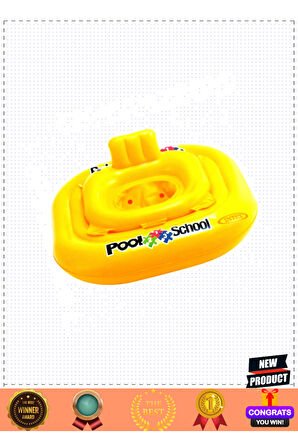 Oturaklı Kare Bebe Flotoru 79cm 56587 Kız Erkek Çocuk Oyuncakları Eğitici Oyuncaklar