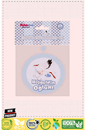 Hoşgeldin Oğlum Yazılı Baby Shower Partisi Asmalı Ip Süs 3 Adet Kız Erkek Çocuk Oyuncakları E