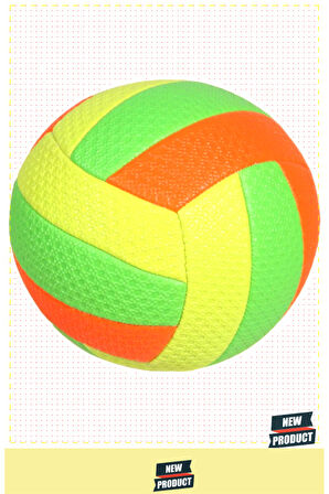 Vb-260 Dikişli Voleybol Topu 20cm Kız Erkek Çocuk Oyuncakları Eğitici Oyuncaklar