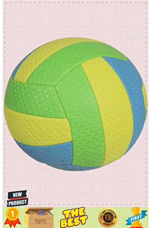Vb-260 Dikişli Voleybol Topu 20cm Kız Erkek Çocuk Oyuncakları Eğitici Oyuncaklar