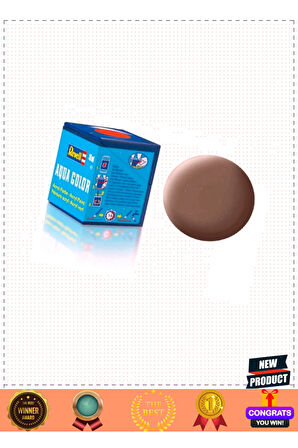Revell 87-aqua Color Earth Brown-mat Boya- 18 ml Kız Erkek Çocuk Oyuncakları Eğitici Oyuncakl