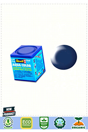 Revell 350-aqua Color Dark Blue-silk Boya-18 ml Kız Erkek Çocuk Oyuncakları Eğitici Oyuncakla