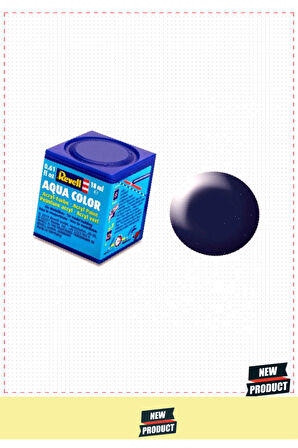 Revell 350-aqua Color Dark Blue-silk Boya-18 ml Kız Erkek Çocuk Oyuncakları Eğitici Oyuncakla