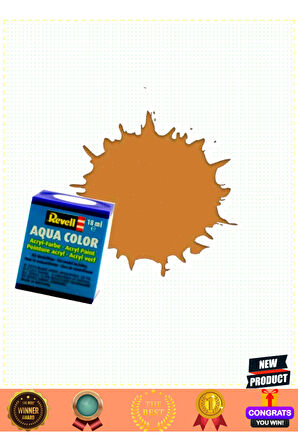 Revell 86-aqua Color Olive Brown-mat Boya- 18 ml Kız Erkek Çocuk Oyuncakları Eğitici Oyuncakl