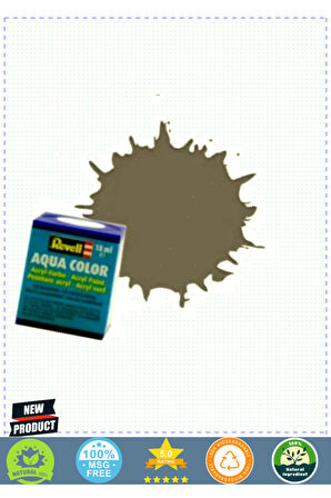 Revell 84 -aqua Color Leather Brown-mat Boya- 18 ml Kız Erkek Çocuk Oyuncakları Eğitici Oyunc