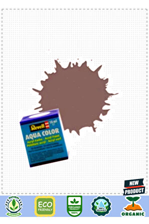 Revell 84 -aqua Color Leather Brown-mat Boya- 18 ml Kız Erkek Çocuk Oyuncakları Eğitici Oyunc