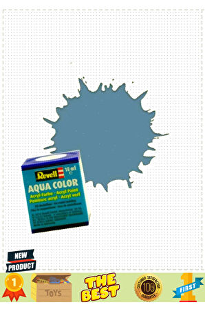 Revell 79 -aqua Colorgreyish Blue-mat Boya- 18 ml Kız Erkek Çocuk Oyuncakları Eğitici Oyuncak