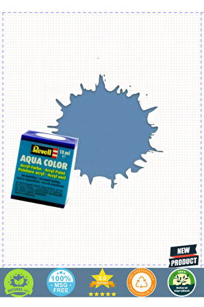 Revell 79 -aqua Colorgreyish Blue-mat Boya- 18 ml Kız Erkek Çocuk Oyuncakları Eğitici Oyuncak