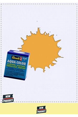 Revell 310-aqua Color Yellow-silk Boya-18 ml Kız Erkek Çocuk Oyuncakları Eğitici Oyuncaklar
