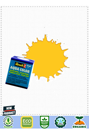 Revell 310-aqua Color Yellow-silk Boya-18 ml Kız Erkek Çocuk Oyuncakları Eğitici Oyuncaklar