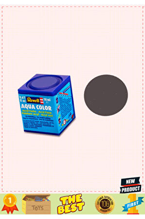 Revell 77-aqua Color Matt Dustgrey-mat Boya- 18 ml Kız Erkek Çocuk Oyuncakları Eğitici Oyunca