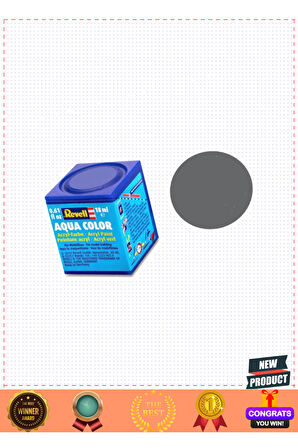 Revell 77-aqua Color Matt Dustgrey-mat Boya- 18 ml Kız Erkek Çocuk Oyuncakları Eğitici Oyunca