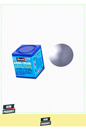 Revell 91-aqua Color Steelgray Metal-acrylic Boya- 18 ml Kız Erkek Çocuk Oyuncakları Eğitici