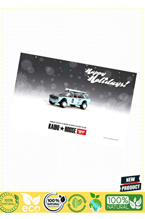Mini GT 1/64 Datsun Kaido 510 Wagon 4x4 Winter Holiday Edition 1 Adet Kız Erkek Çocuk Oyuncakları Eğ