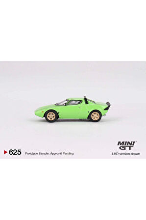 Mini Gt 1/64 Lancia Stratos Hf Stradale Verde Chiaro Kız Erkek Çocuk Oyuncakları Eğitici Oyun