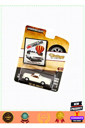 Greenlight 1/64 1982 Gmc Caballero Kız Erkek Çocuk Oyuncakları Eğitici Oyuncaklar