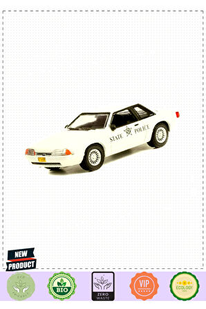 Greenlight 1/64 1993 Ford Mustang Ssp 2 Set Kız Erkek Çocuk Oyuncakları Eğitici Oyuncaklar