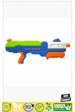 Water Warriors Aqua Bullet Su Tabancası 59Cm 2 Set Kız Erkek Çocuk Oyuncakları Eğitici Oyuncaklar