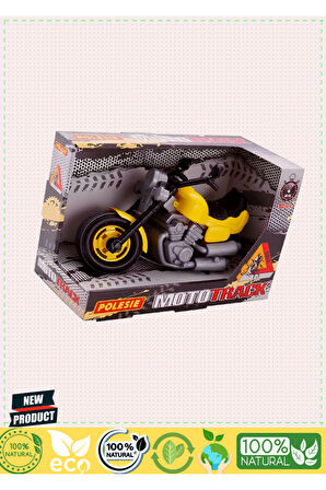 Polesie Sarı Yarış Motosikleti Bike 92281 Bebek Oyuncak Çocuk Oyuncak Erkek Oyuncak