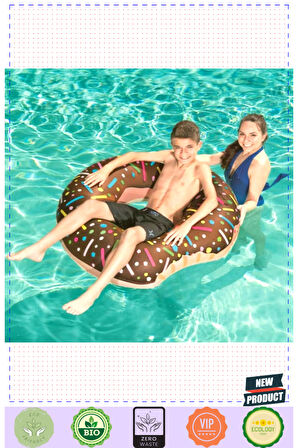 Summer Flavors Collection Donut Simit 107cm Kız Erkek Çocuk Oyuncakları Eğitici Oyuncaklar
