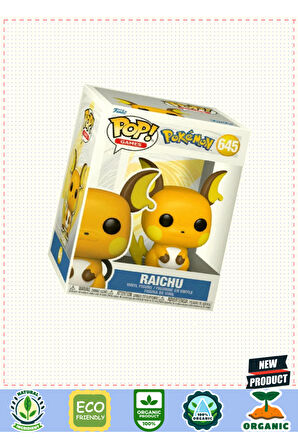 Funko Pop Figür Games Pokemon Raichu(EMEA) Kız Erkek Çocuk Oyuncakları Eğitici Oyuncaklar