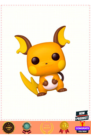 Funko Pop Figür Games Pokemon Raichu(EMEA) Kız Erkek Çocuk Oyuncakları Eğitici Oyuncaklar
