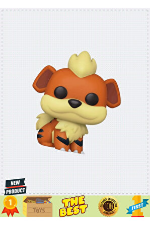 Funko Pop Figür Games Pokemongrowlithe Caninos Fukano Kız Erkek Çocuk Oyuncakları Eğitici Oyu