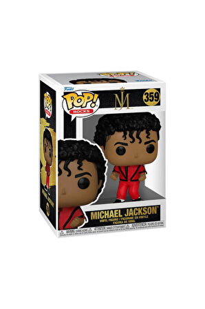 Funko Pop Rocks Michael Jackson(THRİLLER) Kız Erkek Çocuk Oyuncakları Eğitici Oyuncaklar