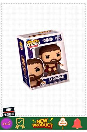 Funko Pop Figür Movies 300 Spartalı Leonidas Kız Erkek Çocuk Oyuncakları Eğitici Oyuncaklar
