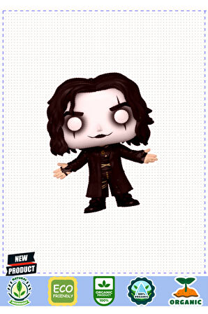 Funko Pop Figür Movies The Crow Eric Kız Erkek Çocuk Oyuncakları Eğitici Oyuncaklar